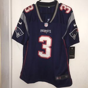 NWT On Field New England Patriots Jersey - #3
